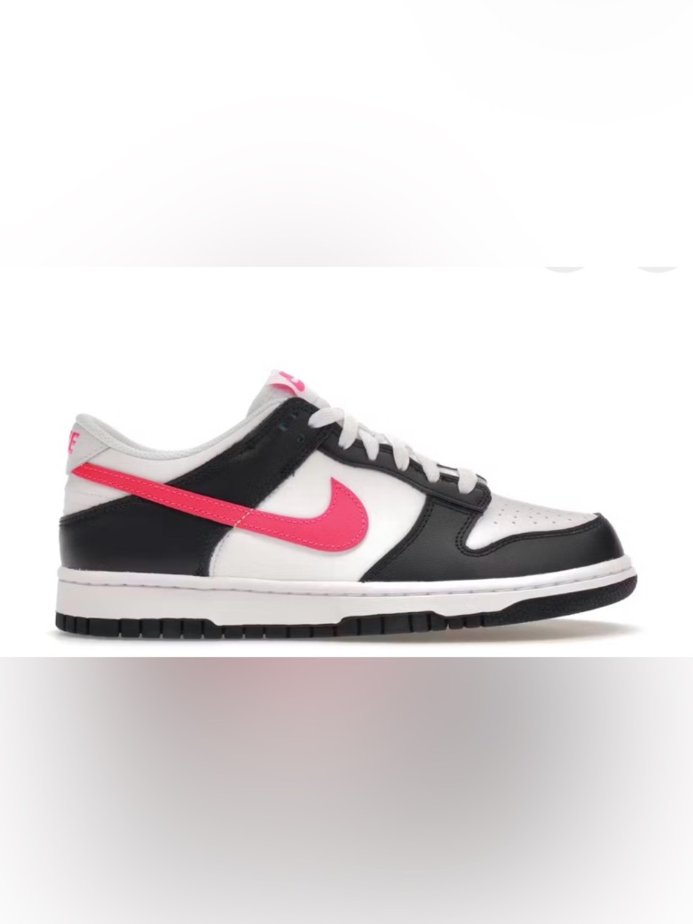 Nike obsidian fierce pink dunk low black white pink 6Y 7.5